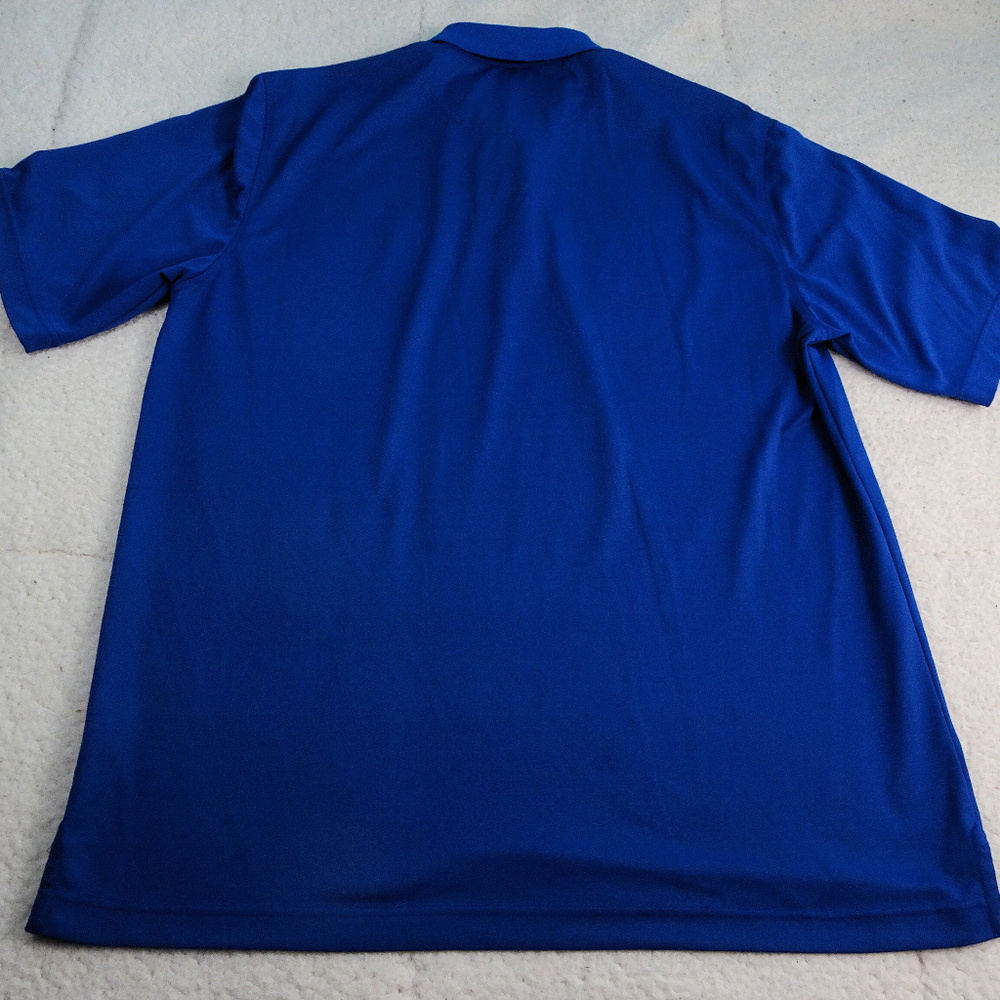 Greg Norman Tasso Elba Play Dry Blue Polo Large - Picture 2 of 5